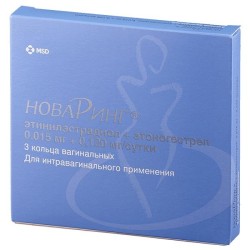 НоваРинг, кольцо ваг. 15 мкг+120 мкг/сут №3 в комплекте с аппликатором - 3 шт.